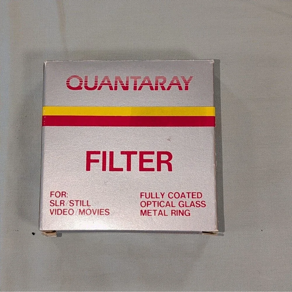 Vintage NEW Quantaray Photo & Video Diffusion Filter 62mm